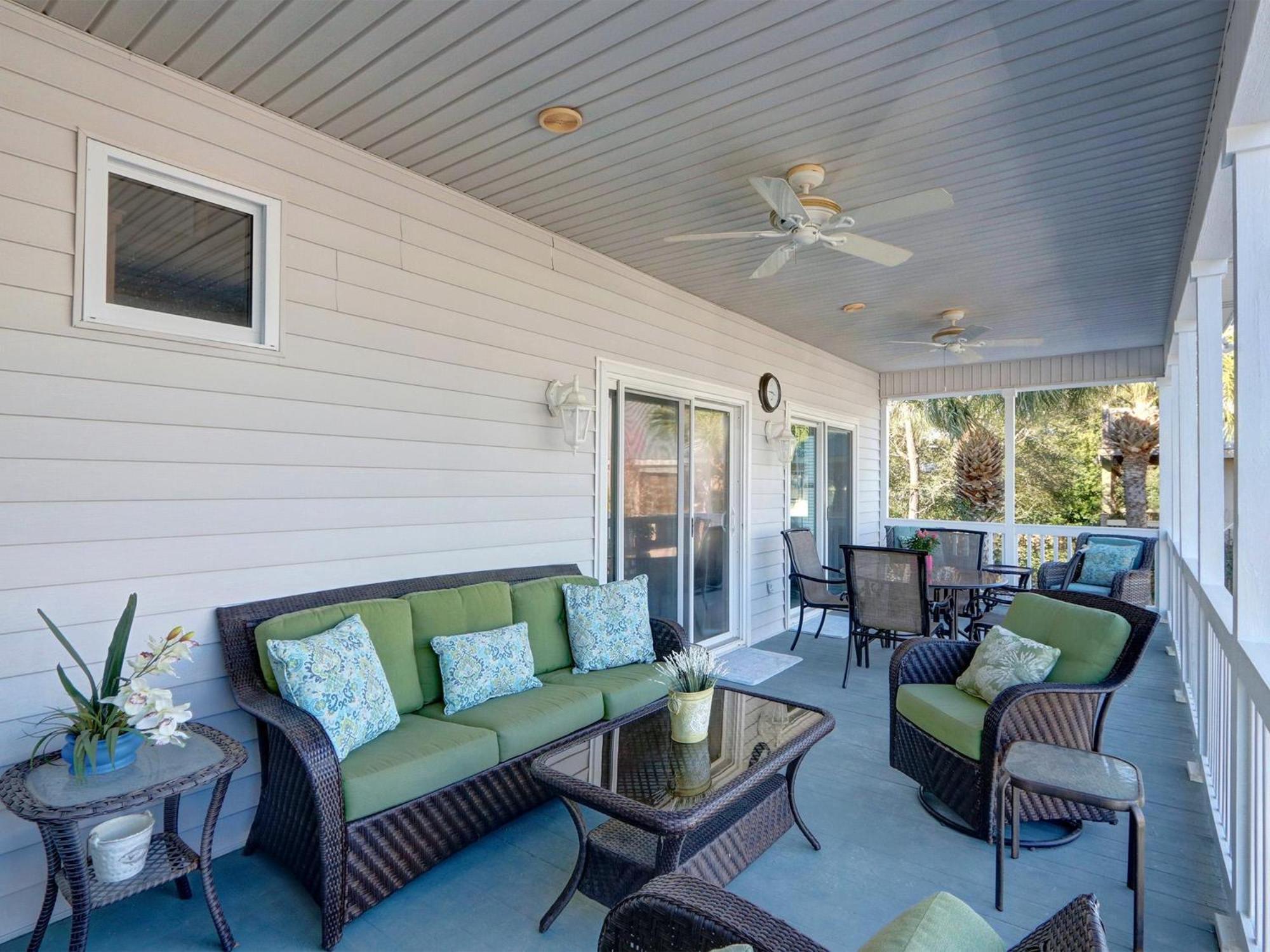 Seaside On 7Th Villa Tybee Island Exterior photo