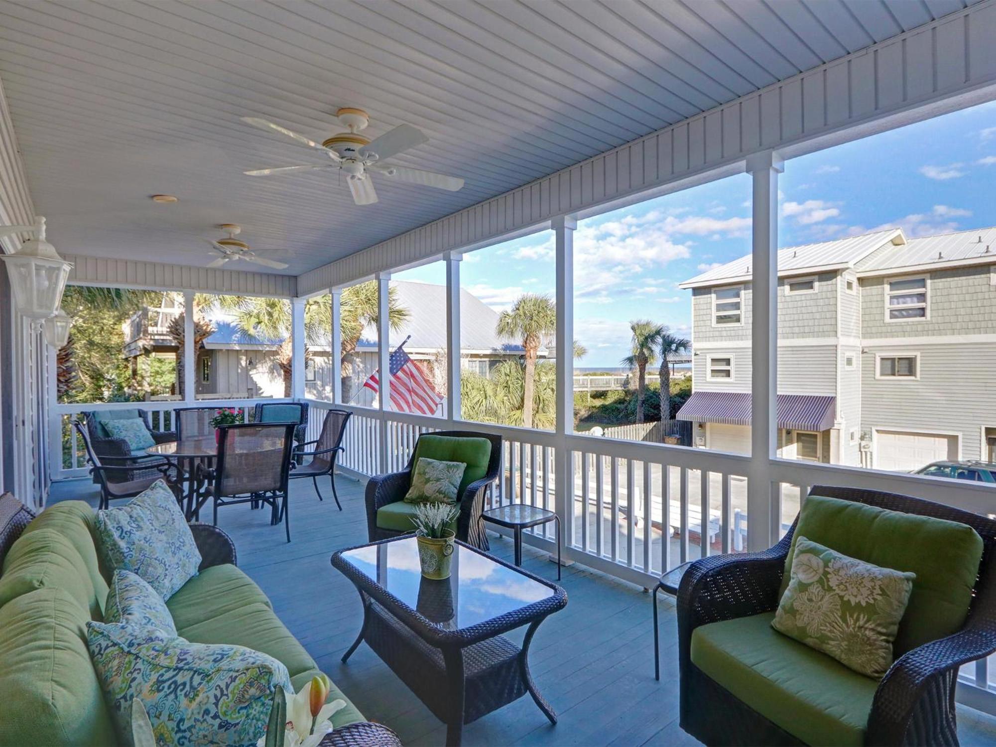 Seaside On 7Th Villa Tybee Island Exterior photo
